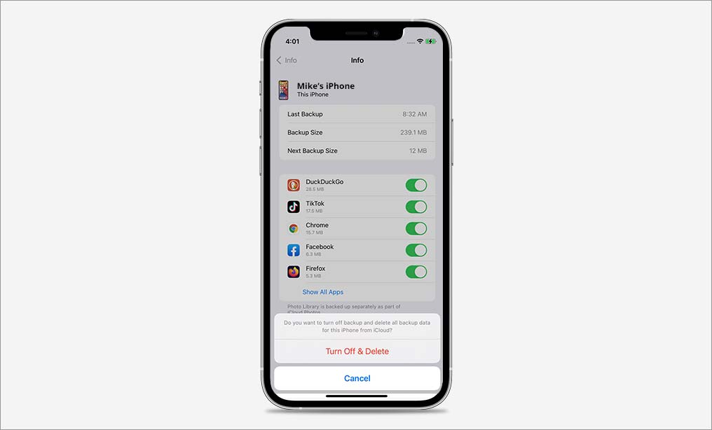 关闭并删除iPhone上的应用程序