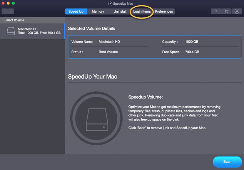 Speedup-Mac-Loing-Items