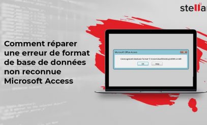 评论réparer une error de format de base de données non reconnaissance Microsoft Access