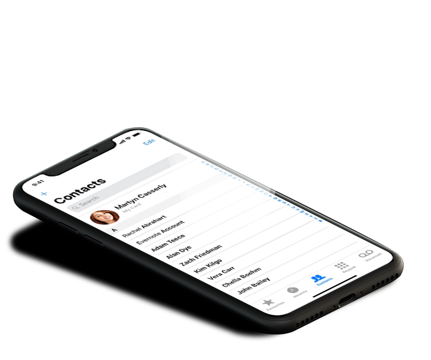 从iPhone恢复删除的联系人