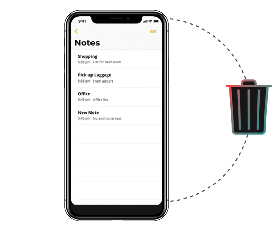 检索已删除的iPhone®笔记，没有备份