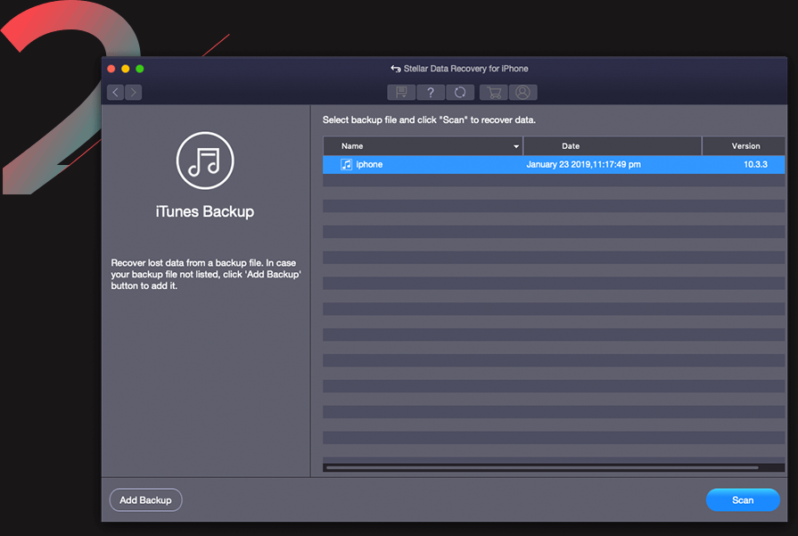 连接并扫描设备