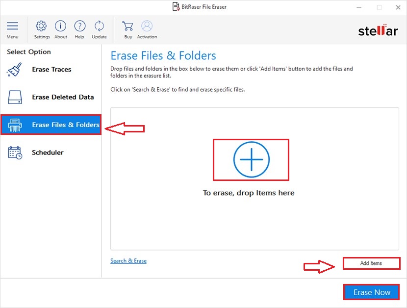添加特定的文件和文件夹