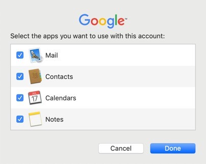 选择邮件应用程序
