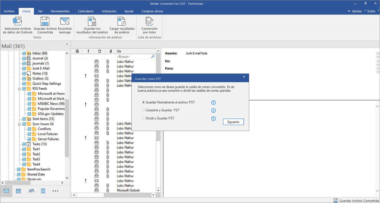 Outlook repair