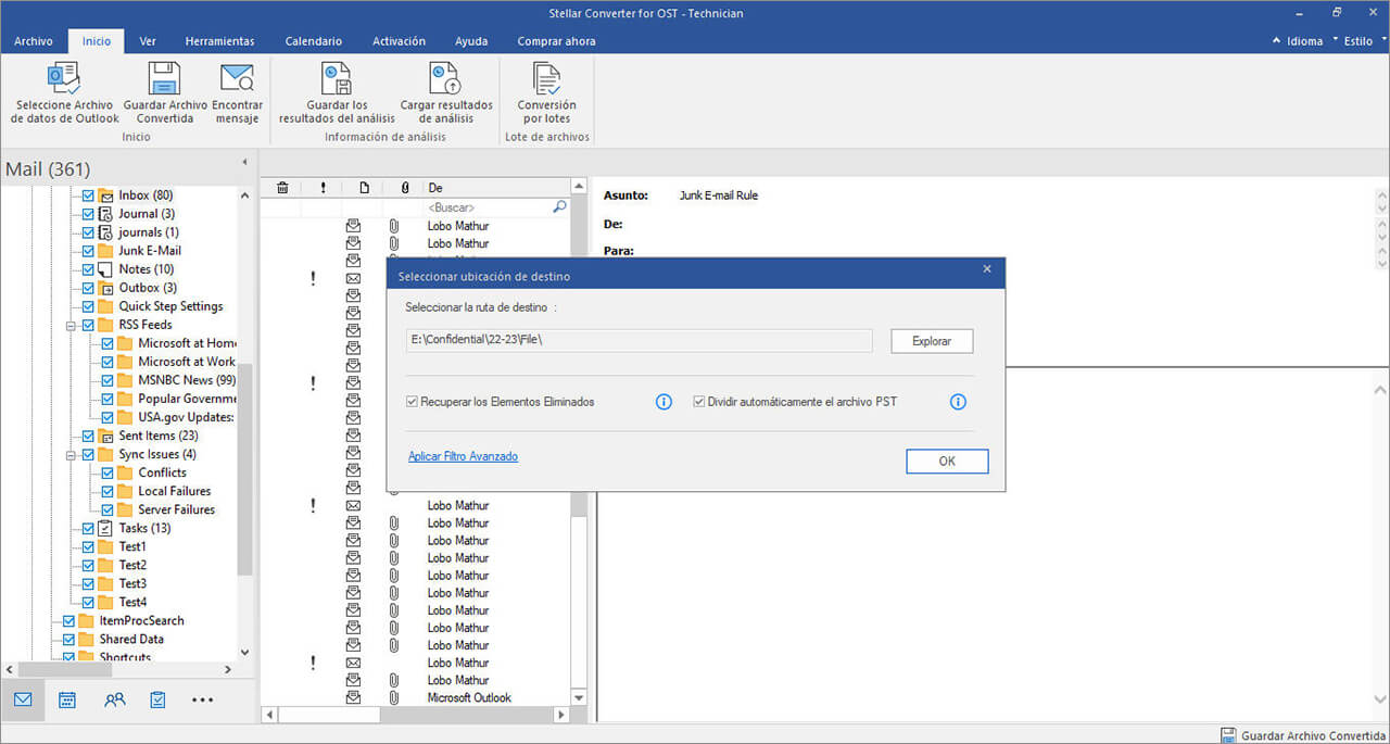 Outlook repair
