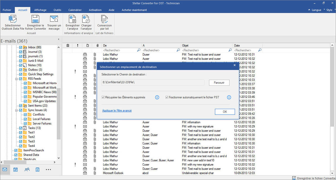 Outlook repair