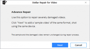 年代tellar video Repair